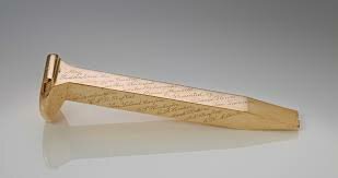 The Golden Spike Ceremony