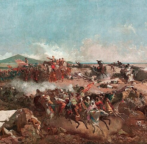 Inicio de la guerra de África.