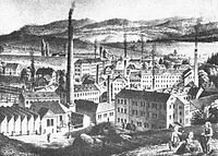 INDUSTRIALIZATION SPREADS TO AUSTRIA AND HUNGARY