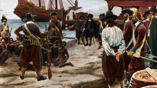 Slavery recognized by American colonies