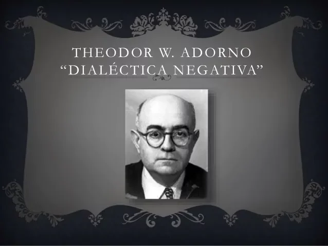 Adorno publica "Dialéctica negativa"