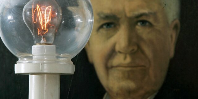 Thomas Edison invented the light bulb in 1879