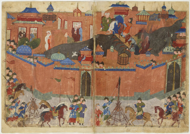 Exercito Mongol saquea Bagdag