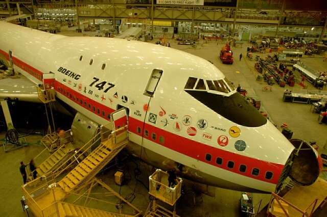 The Boeing Jumbo Jet 747