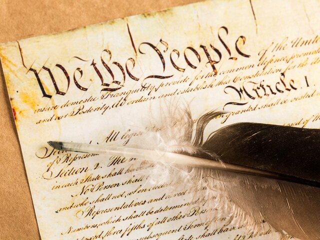 U.S. Constitution Written