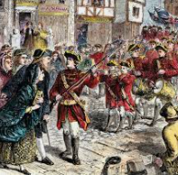 1,000's of Redcoats in Boston