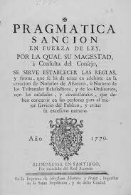 La pragmàtica sanció