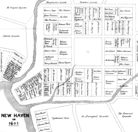 Founding of the New Haven colony