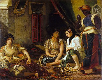 Dones d'Alger - Delacroix