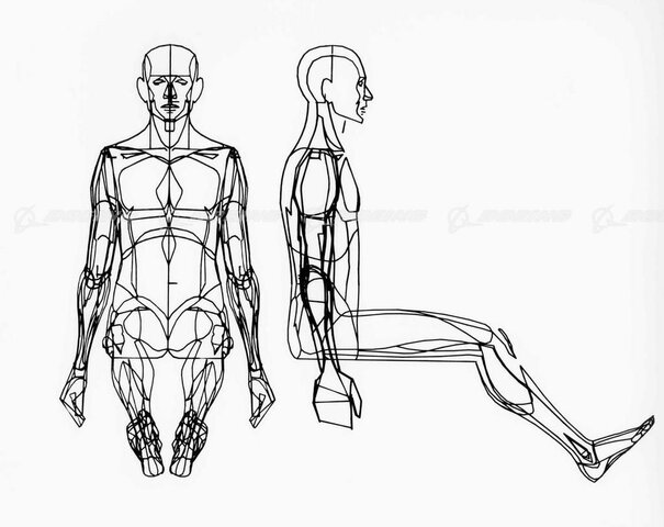 La Primera Figura "Wire-Frame" Tridimensional