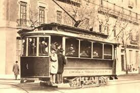 El primer tranvia de toda la historia
