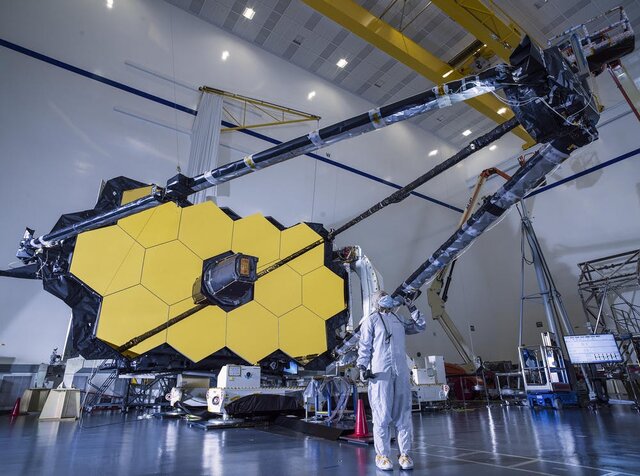 The James Webb Telescope will be launched on December 22nd, 2021