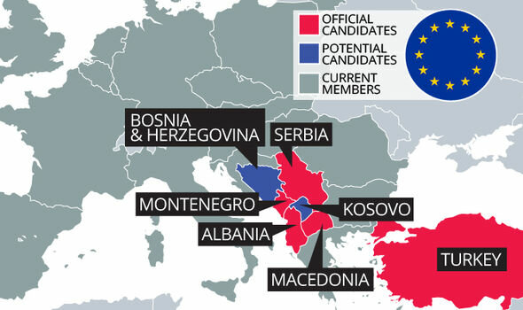 Serbia applies to join the EU