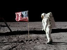 American Astronauts Land on The Moon