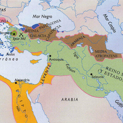 Timeline: Guerra de los Diádocos