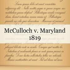 McCulloch v. Maryland