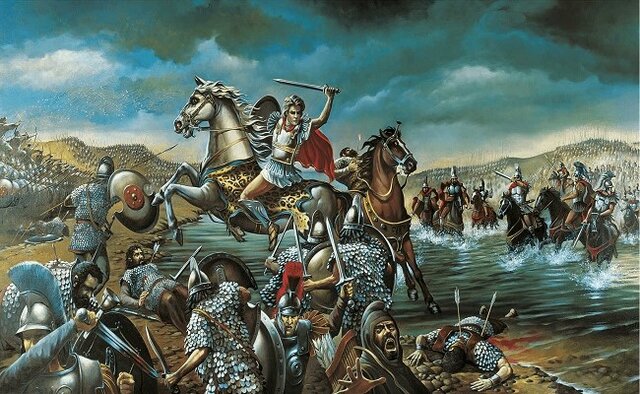 La Batallas de Issos.