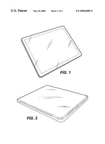 Apple receives first iOS-based patent