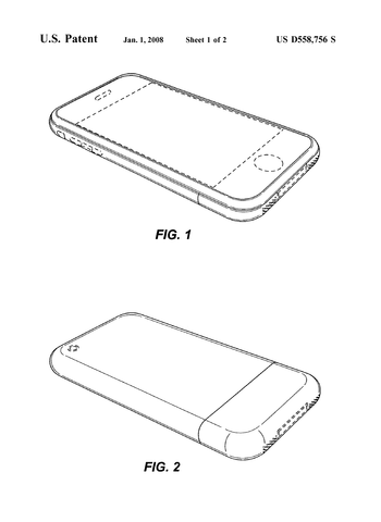 Apple receives iPhone patent