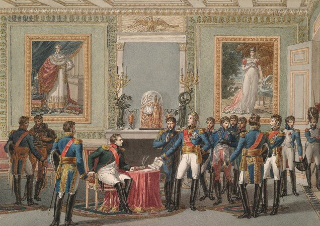 Abdicazione di Napoleone ed esilio all'isola d'Elba