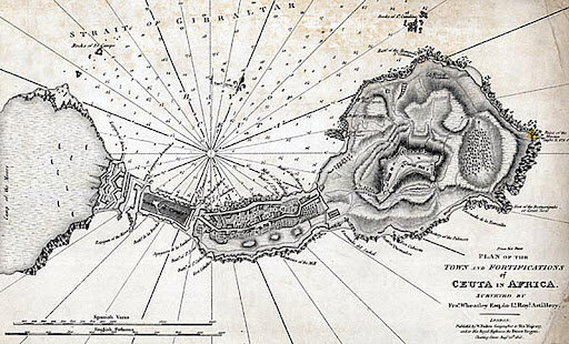 Portuguese captured the Fortress of Ceuta