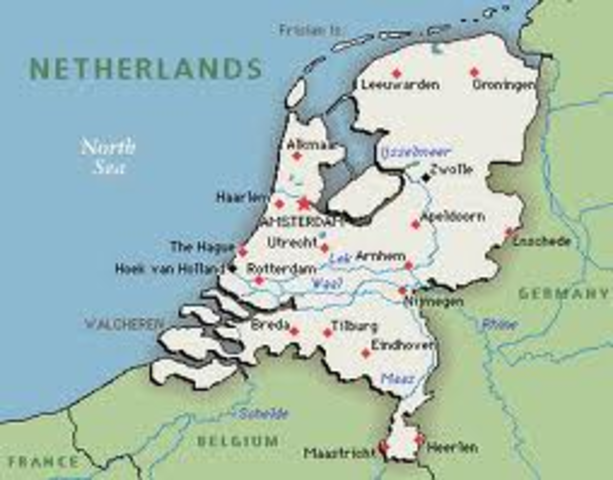 Germany defeated and invaded Netherlands, Belgium and France