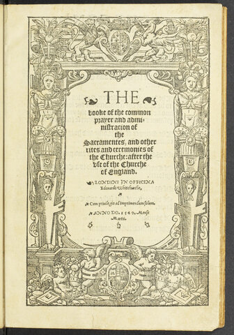 Thomas Cranmer Publishes the Book of Common Prayer