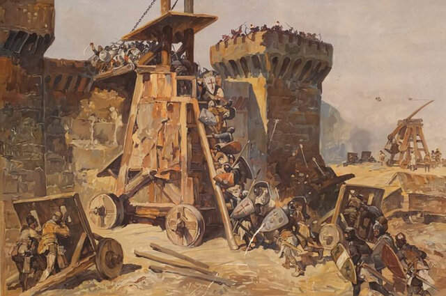 2) Castelli Medievali: assedio e difesa