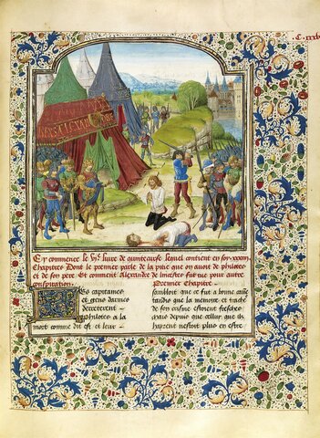 La muerte de Parmenión y Filotas.