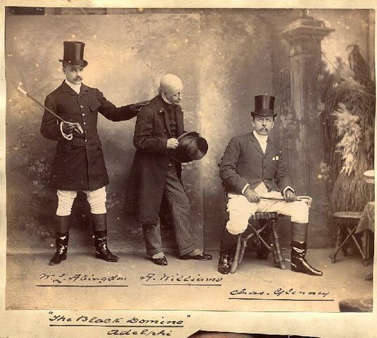 The Black Domino/Between You, Me and the Post