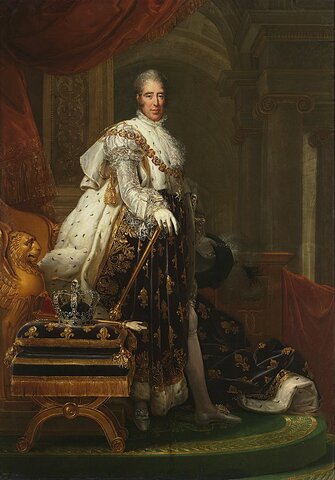 Carlos X de Francia. (1757-1836).