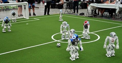 Robots futbolito