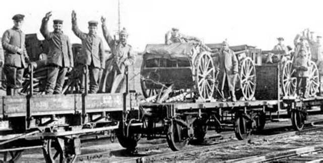 Train ride to Duval's Bluff