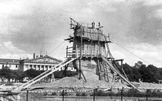 Germans abandoned the siege of Leningrad