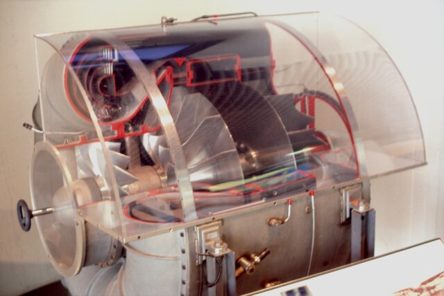 Motor de Turbina para aviación de Von Ohain