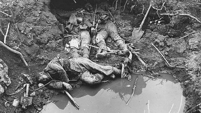 Punto máximo de brutalidad y mortalidad de las trincheras