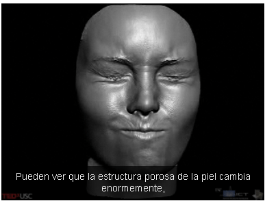 Simulación de Superficies en un Rostro Humano