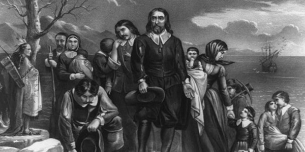 Plymouth joins Massachusetts Bay Colony