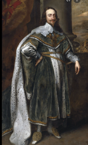 Charles I takes the throne.