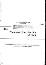 Vocational Education Act of 1963