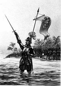 Balboa descobreix l’oceà Pacífic