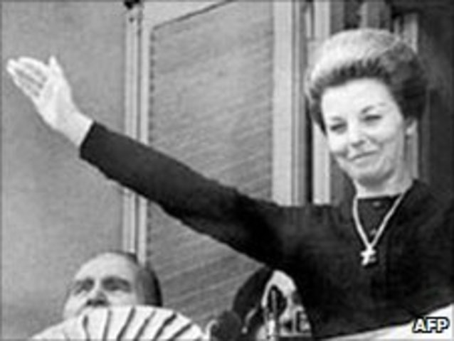 Isabel Peron, President of Argentina