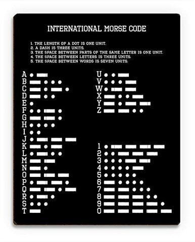 Morse code