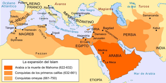 Aparición do imperio Islámico