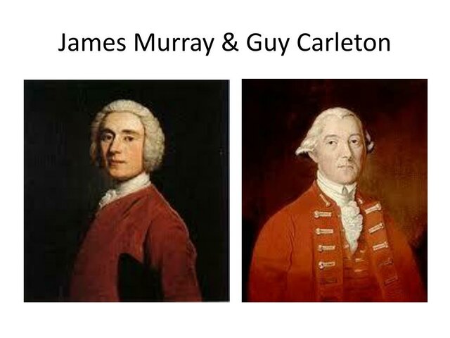 Le premier gouverneur britannique: James Murray