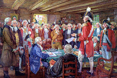 Tenue de la première chambre d'assemblée du Haut-Canada