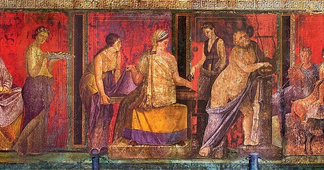 Frescos del Triclinio