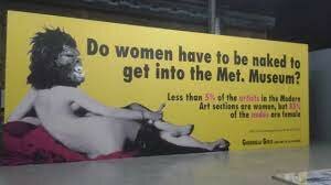 ¿Tienen que estar desnudas las mujeres para entrar en el Metropolitan Museum?