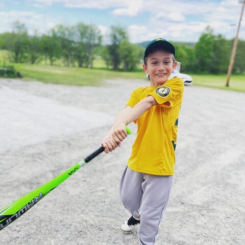 Ma pratique de baseball