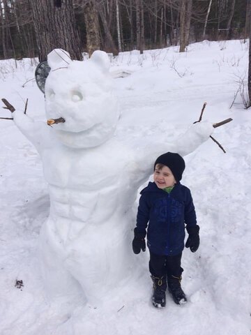 Mon bonhomme de neige